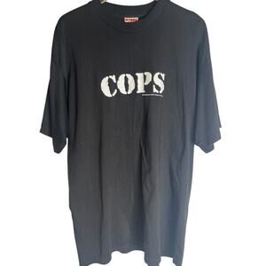 Vintage 1996 Cops TV Show T Shirt Bad Boys Bad Boys